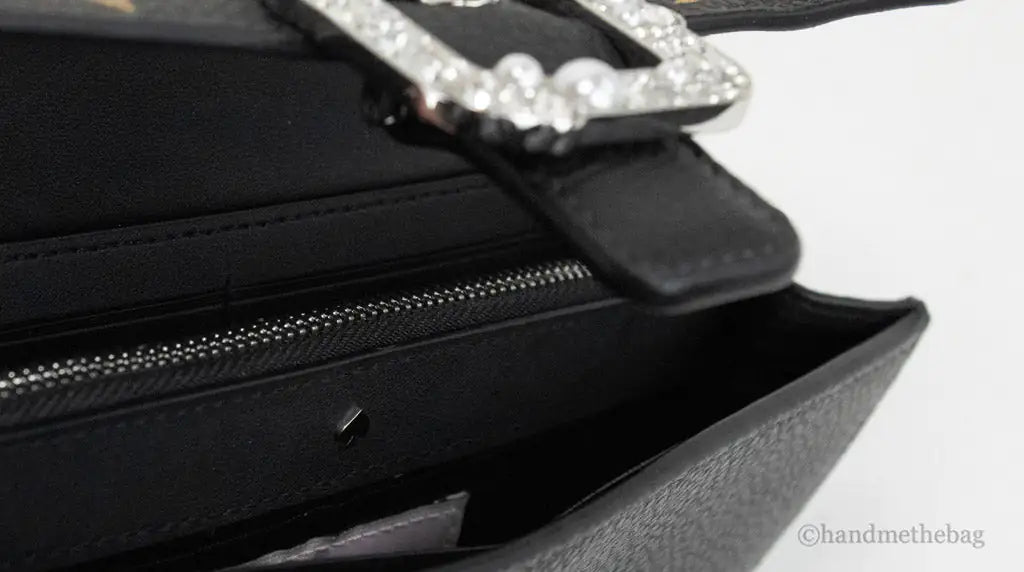 UI X Kate Spade X Disney Black Minnie Mouse Wallet Crossbody