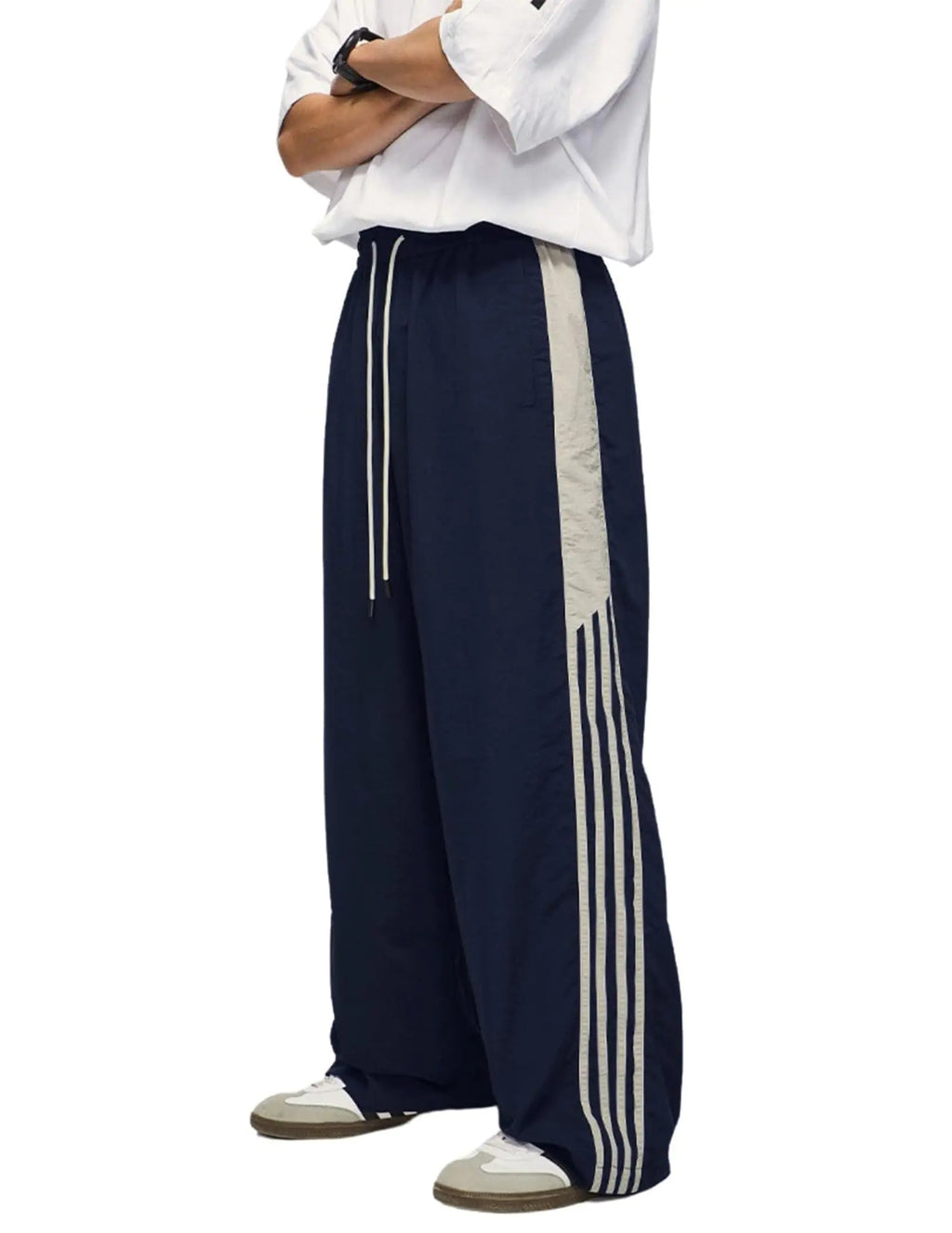 Aelfric Eden Parachute Pants Women Striped Baggy Y2k Track Pants